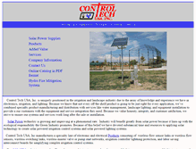 Tablet Screenshot of controltechusa.com